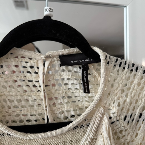 Isabel Marant Fringe Crochet Knit Dress | Size 1 (Small) - Picture 5 of 8